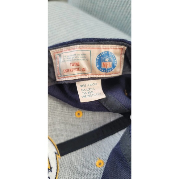 Vtg Twins Enterprise San Diego Chargers Snapback Hat - Picture 6 of 6